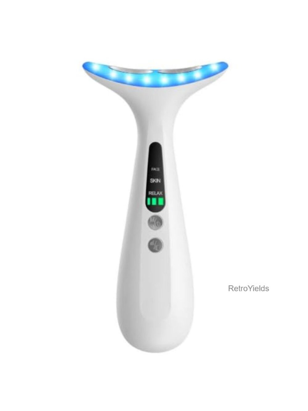 Portable Neck Facial Massager Constant Temperature Heat Vibration USB